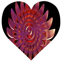 Chakra Flower Wooden Puzzle Heart by Sparkle