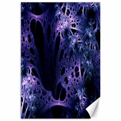 Fractal Web Canvas 12  X 18  by Sparkle