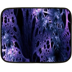 Fractal Web Double Sided Fleece Blanket (mini) 