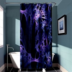 Fractal Web Shower Curtain 36  X 72  (stall)  by Sparkle