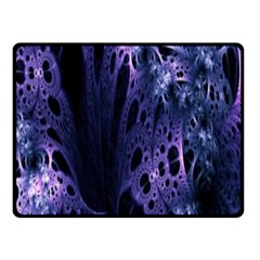 Fractal Web Fleece Blanket (small) by Sparkle