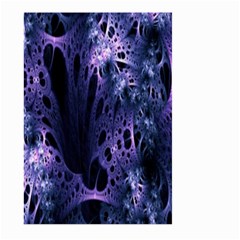 Fractal Web Large Garden Flag (two Sides) by Sparkle