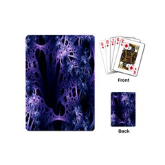 Fractal Web Playing Cards Single Design (mini) by Sparkle