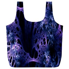 Fractal Web Full Print Recycle Bag (xl) by Sparkle