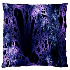 Fractal Web Standard Flano Cushion Case (one Side) by Sparkle