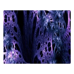 Fractal Web Double Sided Flano Blanket (large)  by Sparkle