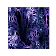 Fractal Web Small Satin Scarf (square) by Sparkle