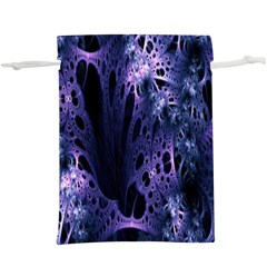 Fractal Web  Lightweight Drawstring Pouch (xl) by Sparkle