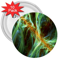 Abstract Illusion 3  Buttons (10 Pack)  by Sparkle