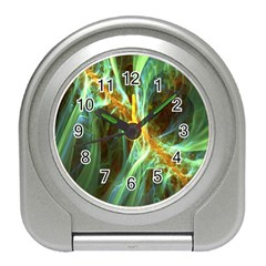 Abstract Illusion Travel Alarm Clock by Sparkle