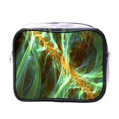 Abstract Illusion Mini Toiletries Bag (one Side) by Sparkle