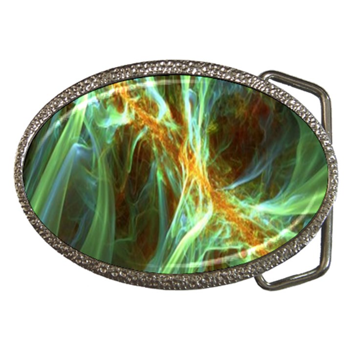 Abstract Illusion Belt Buckles