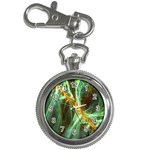 Abstract Illusion Key Chain Watches Front