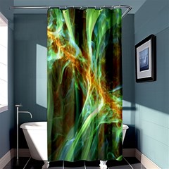 Abstract Illusion Shower Curtain 36  X 72  (stall)  by Sparkle