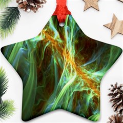 Abstract Illusion Star Ornament (two Sides) by Sparkle