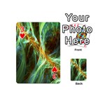 Abstract Illusion Playing Cards 54 Designs (Mini) Front - Heart3