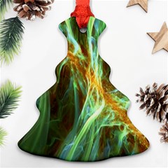 Abstract Illusion Christmas Tree Ornament (two Sides) by Sparkle