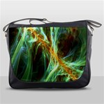 Abstract Illusion Messenger Bag Front