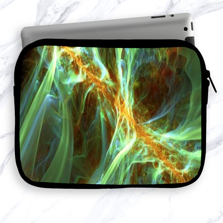 Abstract Illusion Apple iPad 2/3/4 Zipper Cases