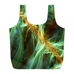 Abstract Illusion Full Print Recycle Bag (l) by Sparkle