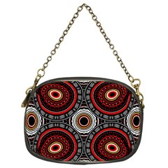 Tribal Aztec Mandala Art Chain Purse (One Side)