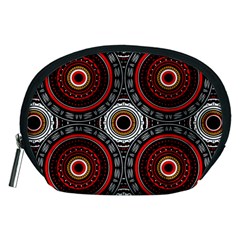 Tribal Aztec Mandala Art Accessory Pouch (Medium)