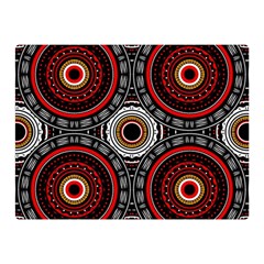 Tribal Aztec Mandala Art Double Sided Flano Blanket (Mini) 