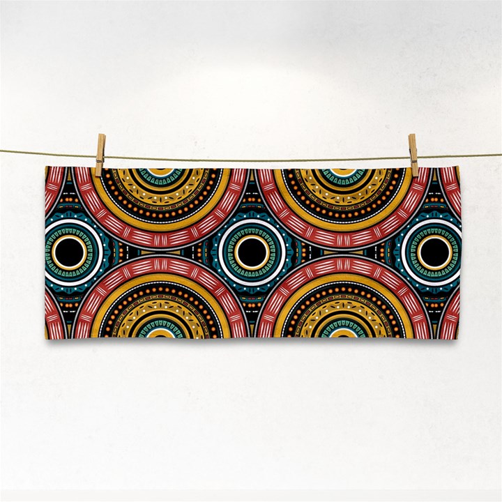 Aztec Multicolor Mandala Hand Towel