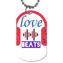 Coolbreez Love  Dog Tag (two Sides) by Skirfan