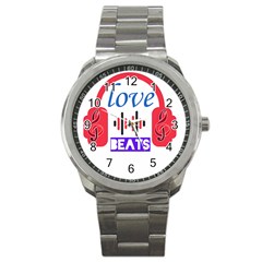 Coolbreez Love  Sport Metal Watch by Skirfan