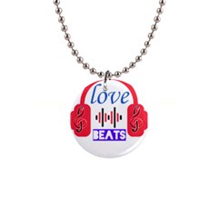 Coolbreez Love  1  Button Necklace by Skirfan