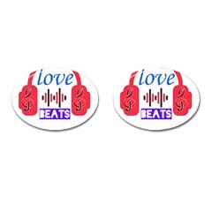 Coolbreez Love  Cufflinks (oval) by Skirfan