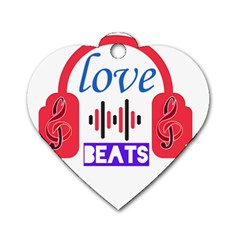 Coolbreez Love  Dog Tag Heart (one Side) by Skirfan