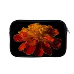 Marigold on Black Apple MacBook Pro 13  Zipper Case Front