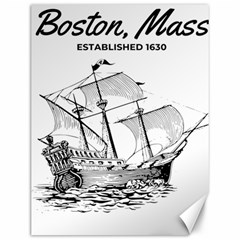 Boston  Mass Canvas 12  X 16  by MichaelMoriartyPhotography