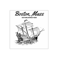 Boston  Mass Satin Bandana Scarf by MichaelMoriartyPhotography