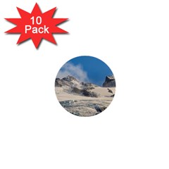 Snowy Andes Mountains, Patagonia - Argentina 1  Mini Buttons (10 Pack)  by dflcprintsclothing