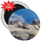 Snowy Andes Mountains, Patagonia - Argentina 3  Magnets (10 pack)  Front