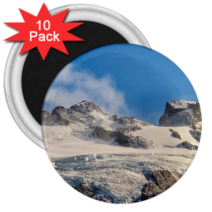 Snowy Andes Mountains, Patagonia - Argentina 3  Magnets (10 pack) 