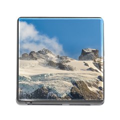 Snowy Andes Mountains, Patagonia - Argentina Memory Card Reader (square 5 Slot) by dflcprintsclothing