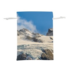 Snowy Andes Mountains, Patagonia - Argentina Lightweight Drawstring Pouch (l) by dflcprintsclothing