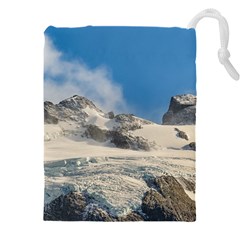 Snowy Andes Mountains, Patagonia - Argentina Drawstring Pouch (5xl) by dflcprintsclothing