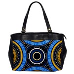 Tribal Zentangle Art Oversize Office Handbag Front