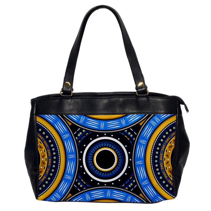 Tribal Zentangle Art Oversize Office Handbag