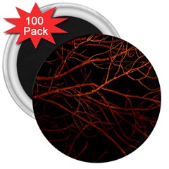 Dark Forest Scene Print 3  Magnets (100 Pack)