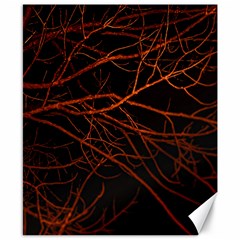 Dark Forest Scene Print Canvas 8  X 10  by dflcprintsclothing