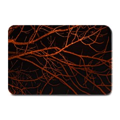 Dark Forest Scene Print Plate Mats by dflcprintsclothing