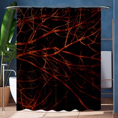 Dark Forest Scene Print Shower Curtain 60  X 72  (medium)  by dflcprintsclothing