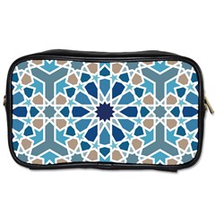 Arabic Geometric Design Pattern  Toiletries Bag (two Sides) by LoolyElzayat