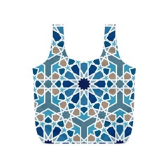 Arabic Geometric Design Pattern  Full Print Recycle Bag (s) by LoolyElzayat